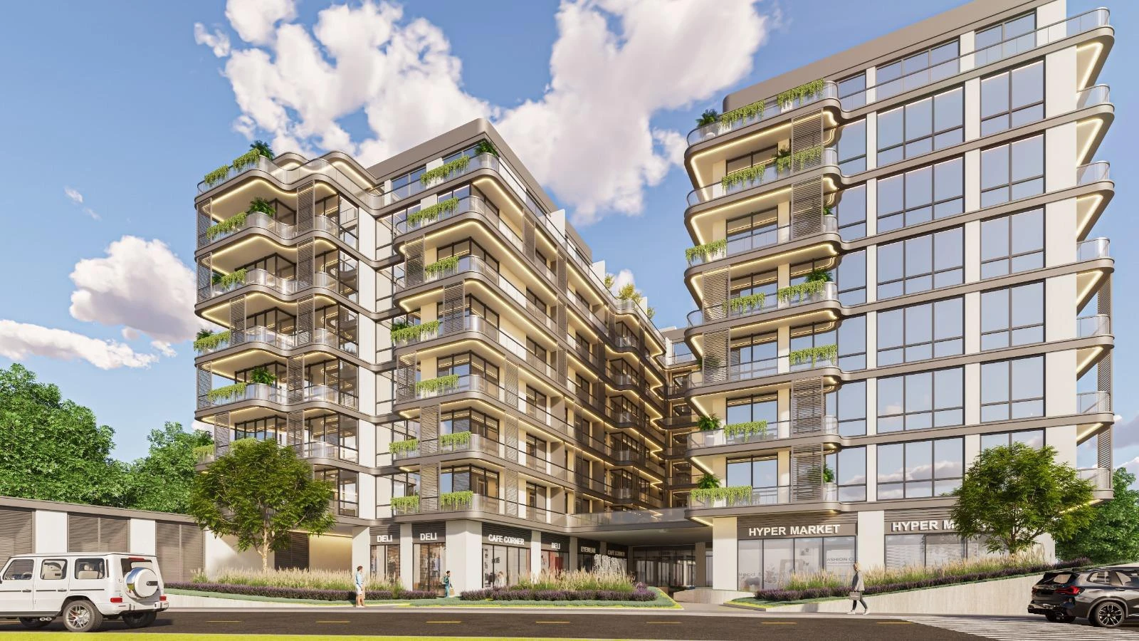 Новая резиденция Olivia с бассейном, кинотеатром и детской площадкой, Green Community Village, Дубай, ОАЭ