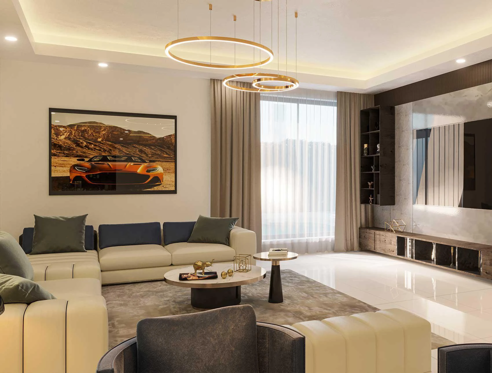 Апартаменты с видом на город, море и озёра, в комплексе Viewz с развитой инфраструктурой, JLT, Дубай, ОАЭ