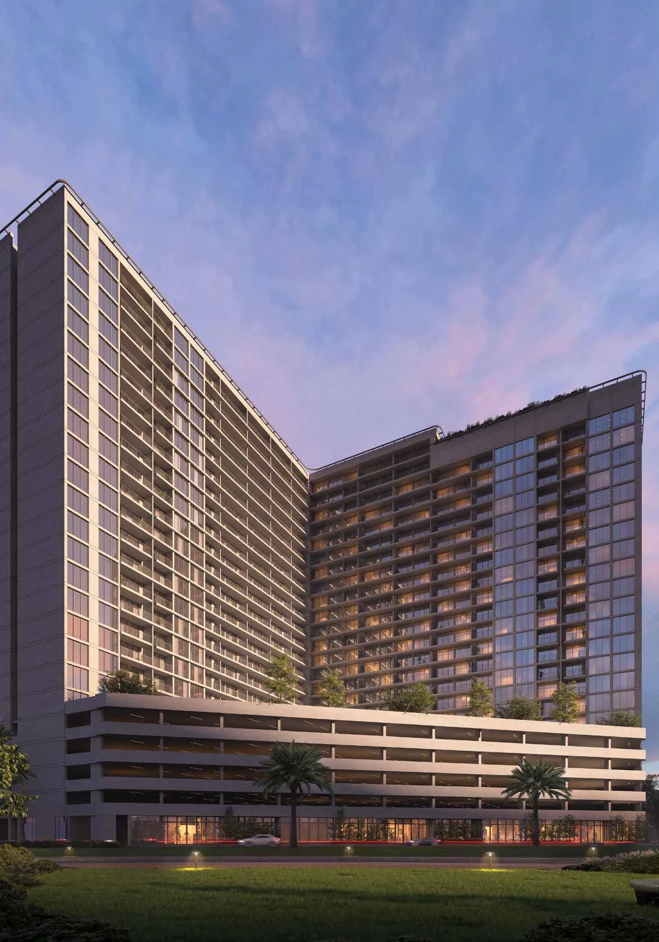 Новая резиденция Luma Park Views с бассейнами, зонами отдыха и коворкингом, JVC, Дубай, ОАЭ