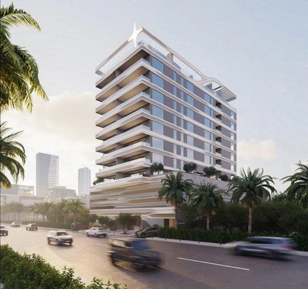 Новая резиденция Jardin Astral с бассейном, коворкингом и зонами отдыха, Jumeirah Garden city, Дубай, ОАЭ