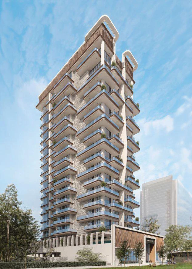 Новая резиденция Primero Residences с бассейном и коворкингом, Jumeirah park, Дубай, ОАЭ