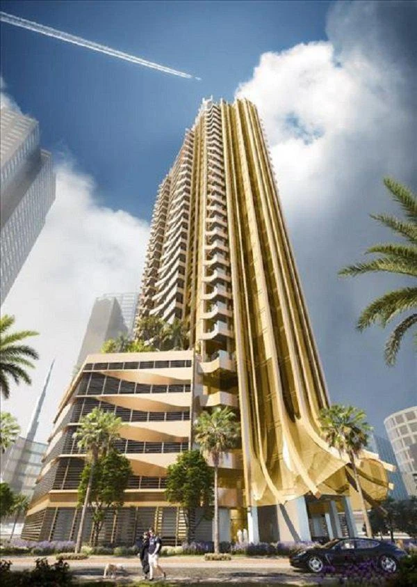 Новая высотная резиденция Elegance Tower с бассейном и спа в центре района Downtown Dubai, ОАЭ