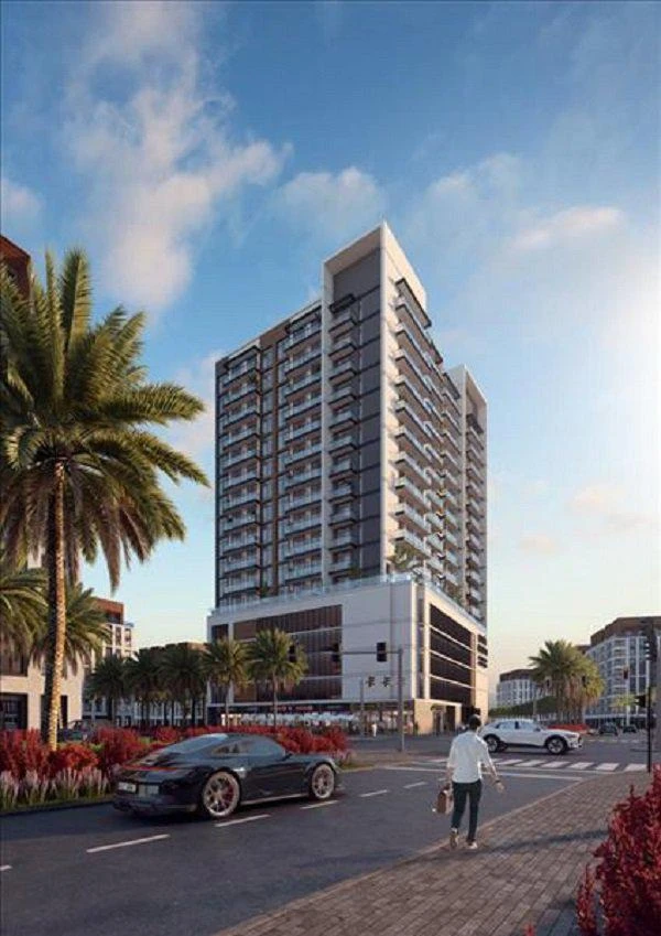 Новая резиденция Elysee Heights с бассейном, JVC, Дубай, ОАЭ