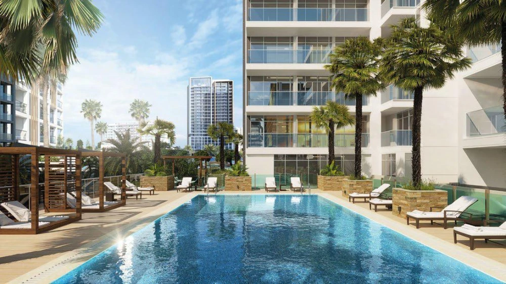 Новая резиденция Riviera IV с пляжами и садами в центре города, MBR City, Дубай, ОАЭ