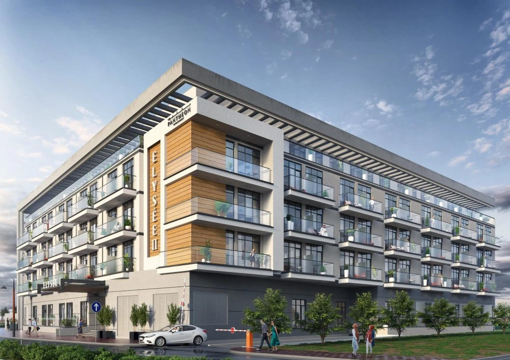 Новая резиденция Elysee с бассейном и спа, JVC, Дубай, ОАЭ