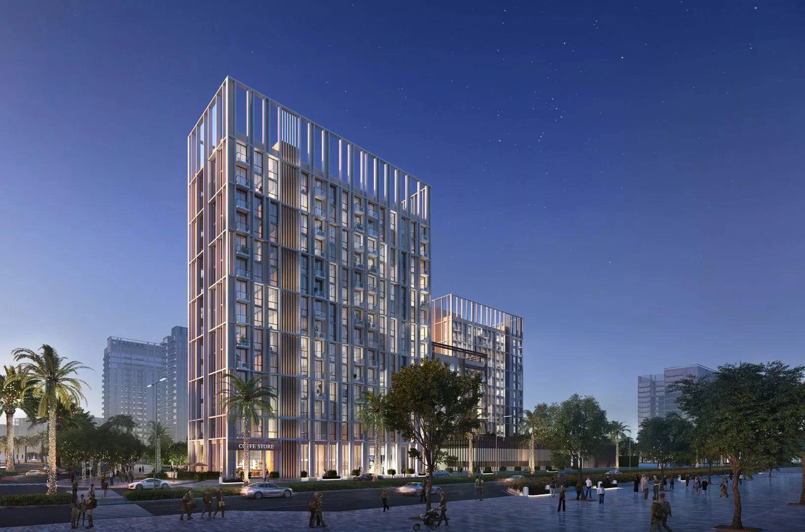 Жилой комплекс с просторными апартаментами, с местами для работы и отдыха, в экологичном районе Dubai Hills, Дубай, ОАЭ