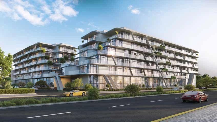 Новая резиденция Oxford 10 с бассейном и спа, JVC, Дубай, ОАЭ