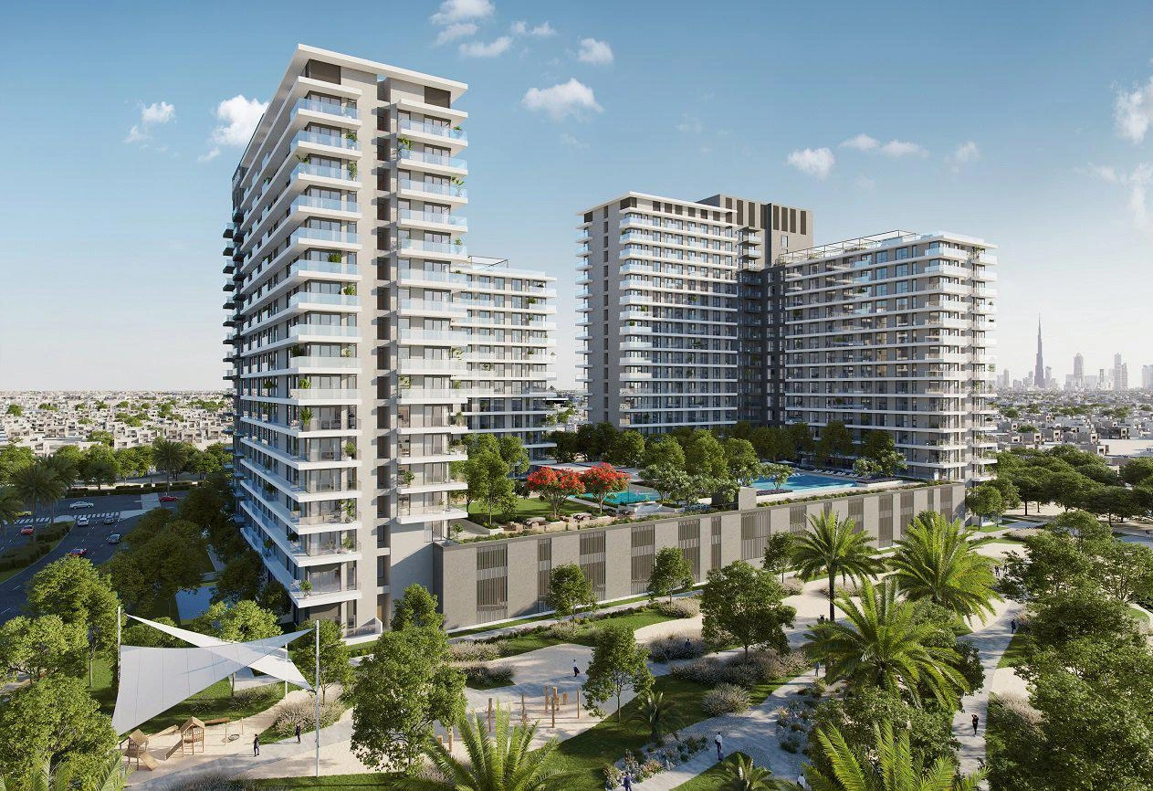 Новая резиденция Club Drive с бассейном и круглосуточной охраной, Dubai Hills, Дубай, ОАЭ