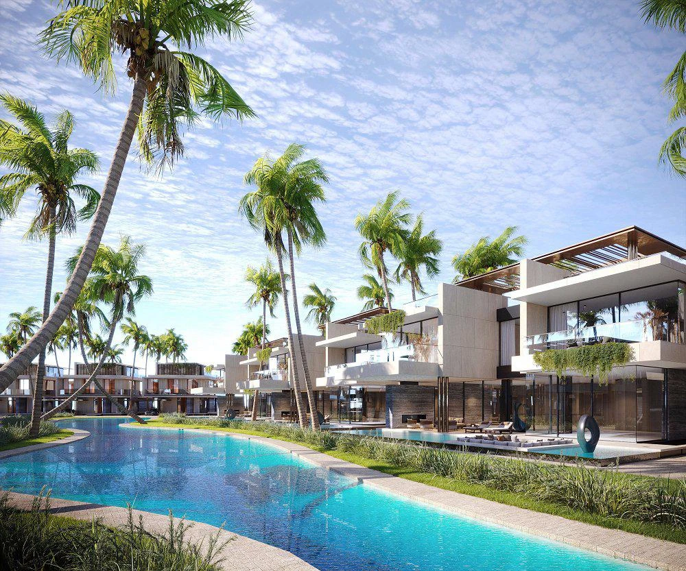 Новый комплекс меблированных вилл Mira Villas by Bentley Home с лагуной, Meydan, Дубай, ОАЭ