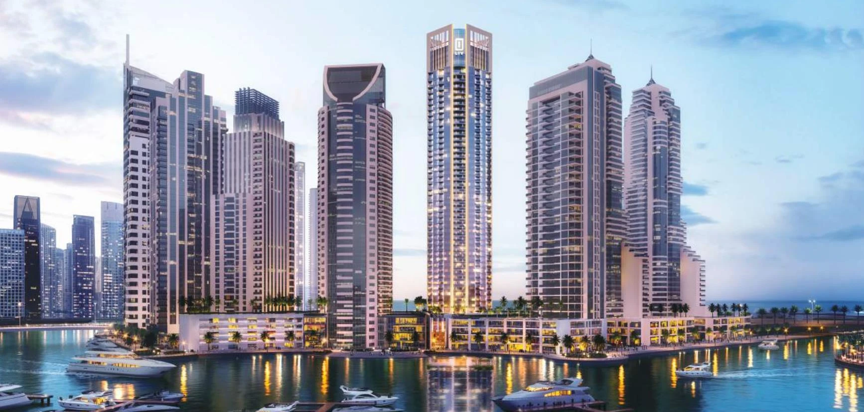Новая резиденция LIV Marina с круглосуточной охраной в 500 метрах от пляжа, Dubai Marina, Дубай, ОАЭ