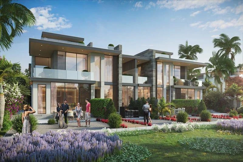 Жилой комплекс Marocco Townhouses с бассейнами и спа-зоной на берегу лагуны, DAMAC Lagoons, Дубай, ОАЭ