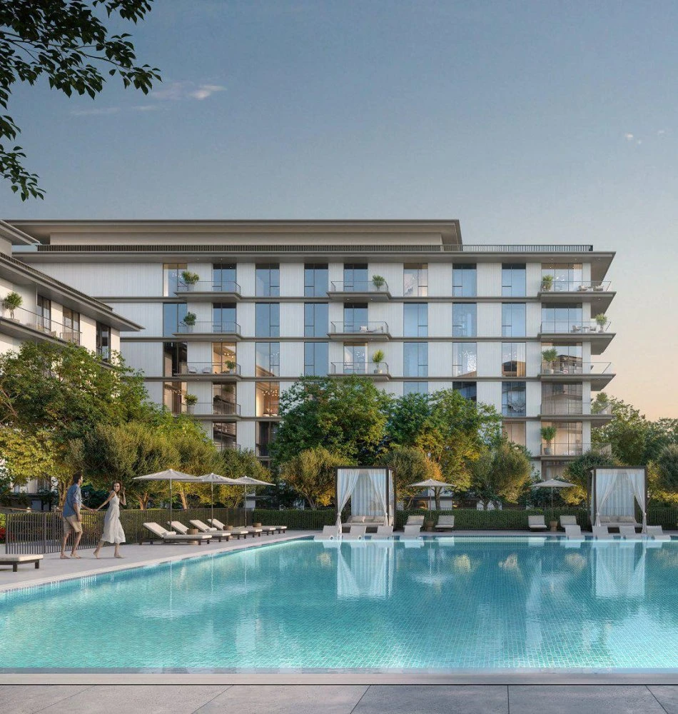 Новая элитная резиденция Ocean Cove с бассейном и набережной, Mina Rashid, Дубай, ОАЭ