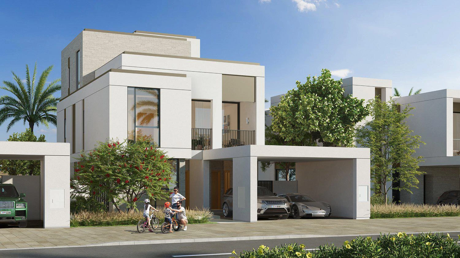 Новый комплекс вилл Fairway Villas 2 с бассейнами и полем для гольфа рядом с аэропортом, Emaar South, Дубай, ОАЭ