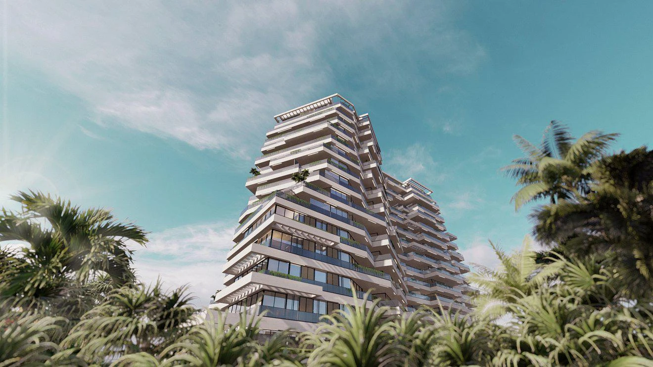 Новая резиденция Trinity с бассейном и аквапарком, Arjan-Dubailand, Дубай, ОАЭ