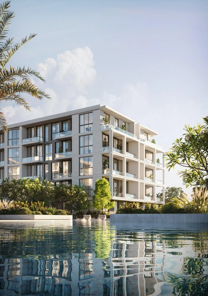 Жилой комплекс Terrazzo с бассейнами и спортивными площадками, в окружении зелёных участков, JVC, Дубай, ОАЭ