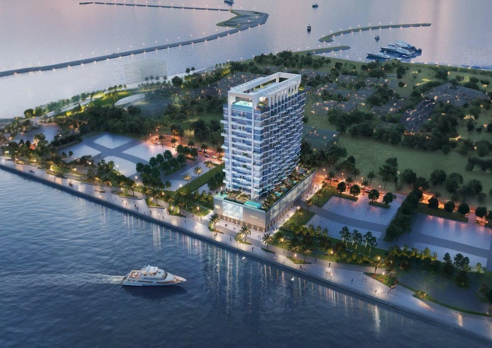 Новая резиденция Azura Residences с панорамным видом, бассейном и коворкингом, Dubai Islands, Дубай, ОАЭ