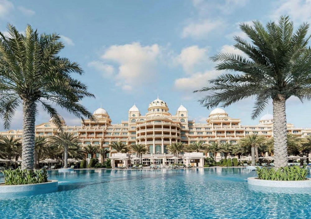Новая элитная резиденция Raffles apartments со спа-центром и пляжным клубом, Palm Jumeirah, Дубай, ОАЭ