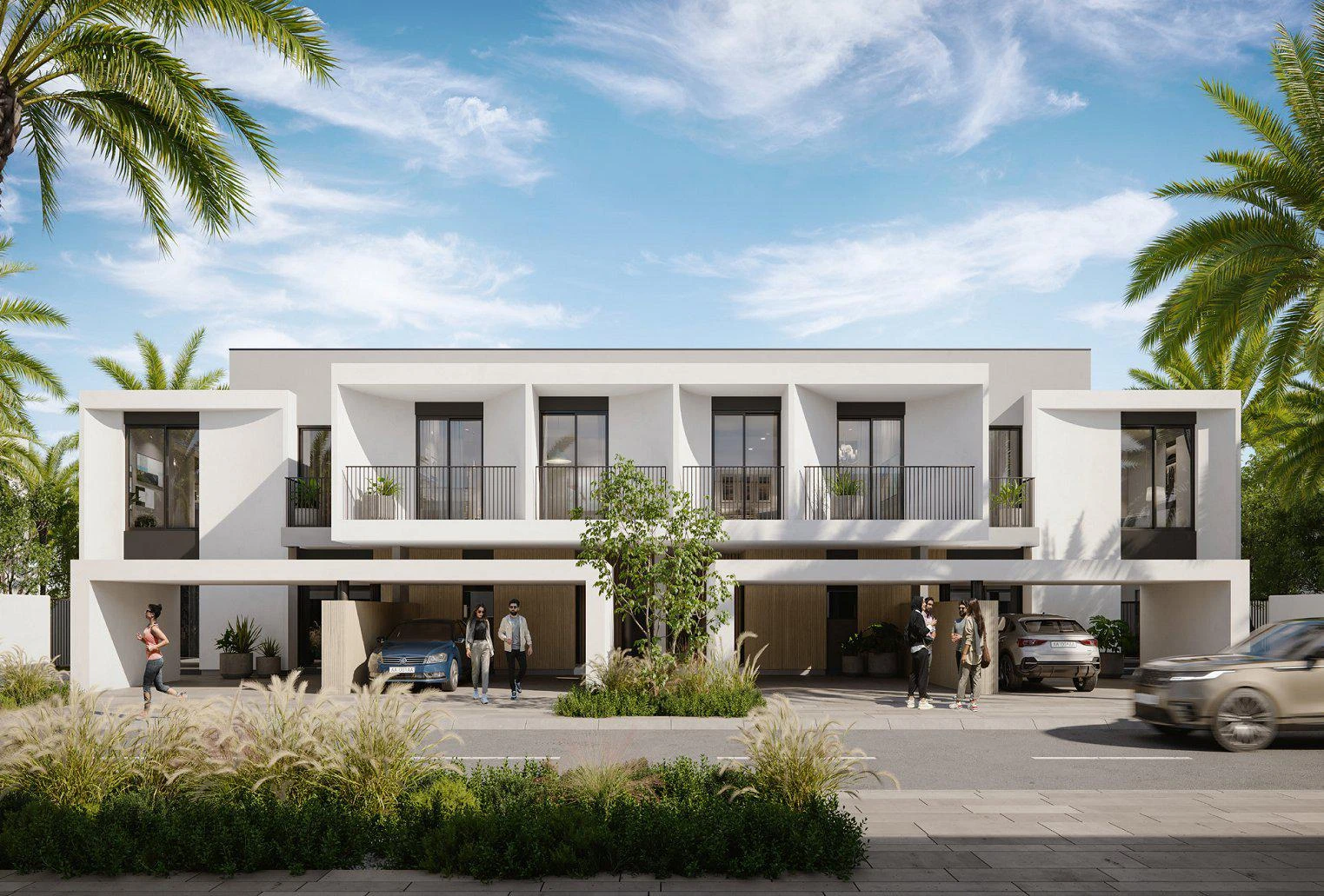 Элитные таунхаусы в закрытой резиденции Anya с бассейнами и парком, Arabian Ranches III, Дубай, ОАЭ