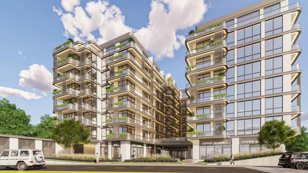 Новая резиденция Olivia с бассейном, кинотеатром и детской площадкой, Green Community Village, Дубай, ОАЭ