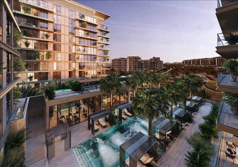 Новая резиденция Berkeley Residences с бассейном и парком, Dubai Hills, Дубай, ОАЭ