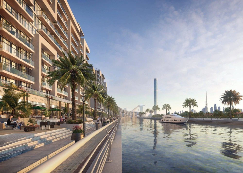 Резиденция Riviera III с зелеными зонами и спортивными площадками недалеко от центра города, в районе MBR City, ОАЭ