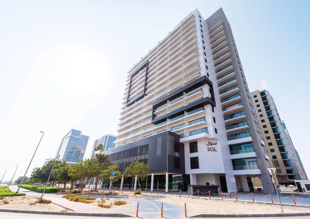 Резиденция SOL BAY с бассейном и видом на Бурдж Халифа, Business Bay, Дубай, ОАЭ