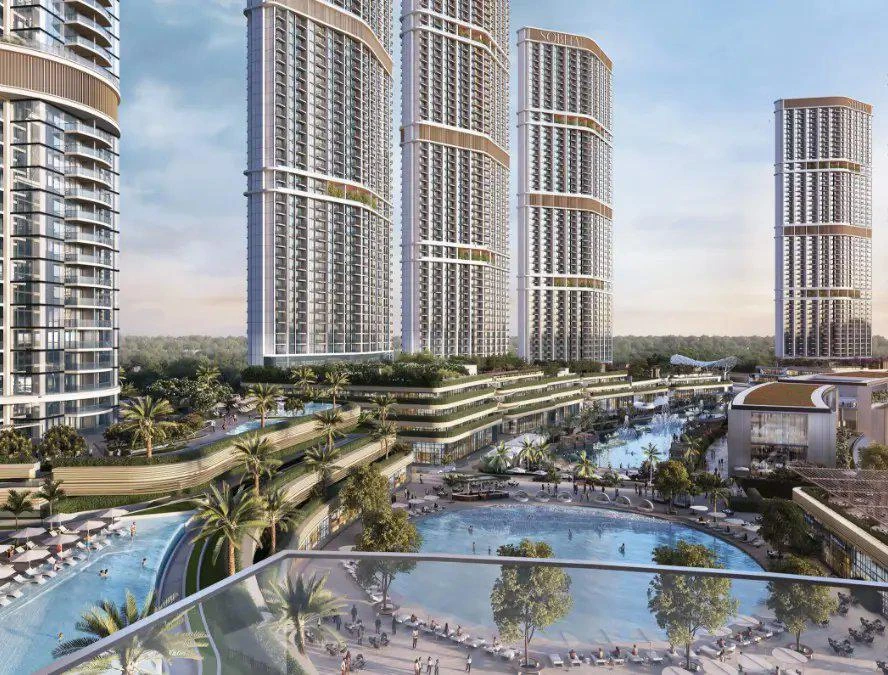 Новая высотная резиденция Skyscape Avenue с бассейном и тренажерными залами рядом с полями для гольфа, Nad Al Sheba 1, Дубай, ОАЭ