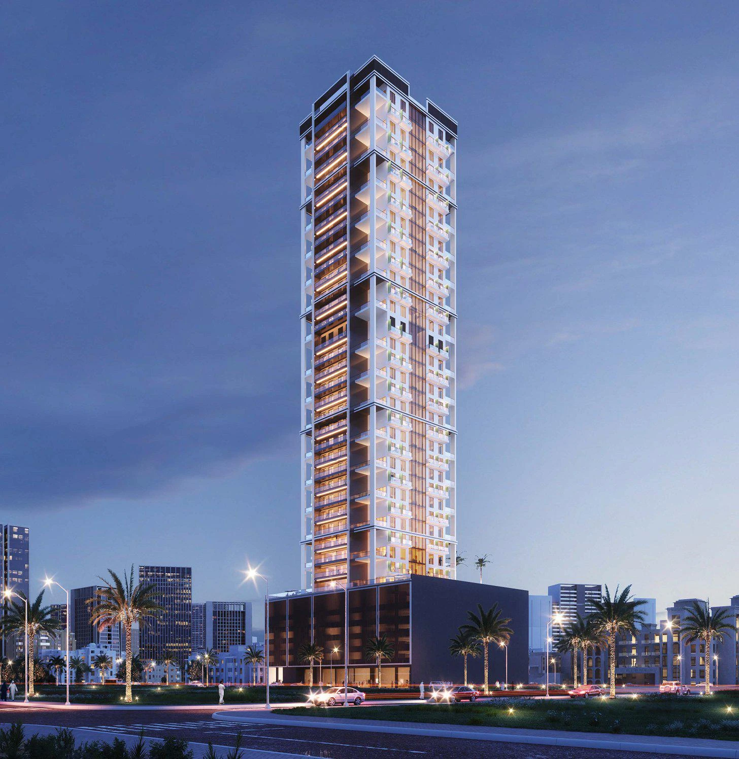 Новая высотная резиденция Gardenia с бассейном, торговым центром и парками, JVC, Дубай, ОАЭ