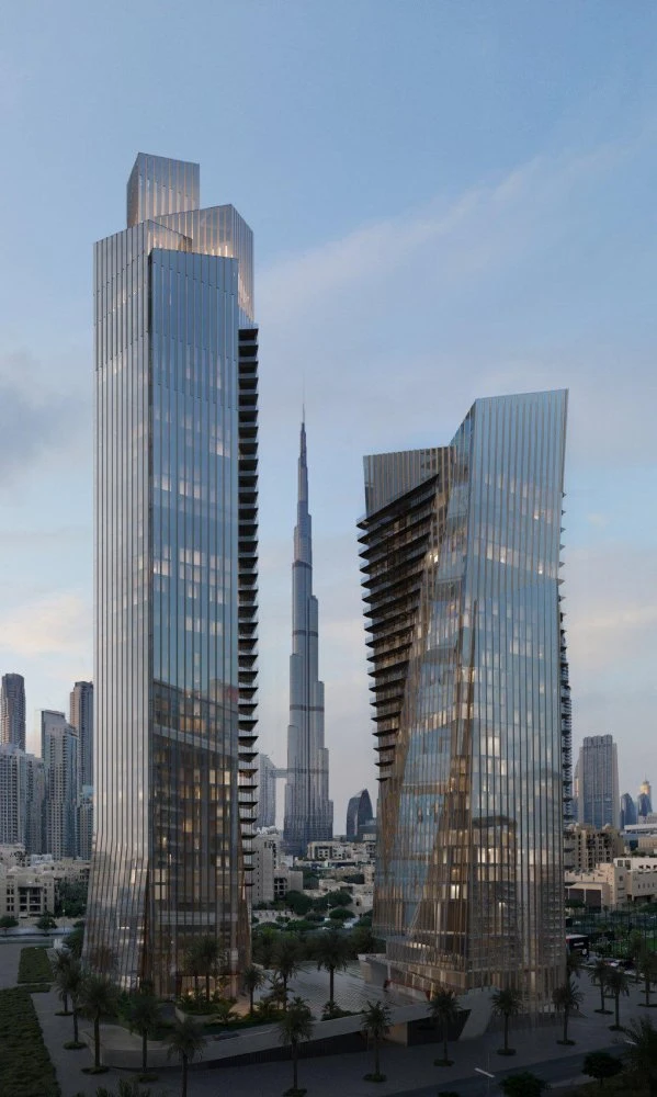 Элитная резиденция Baccarat Residences в самом центре района Downtown Dubai, Дубай, ОАЭ