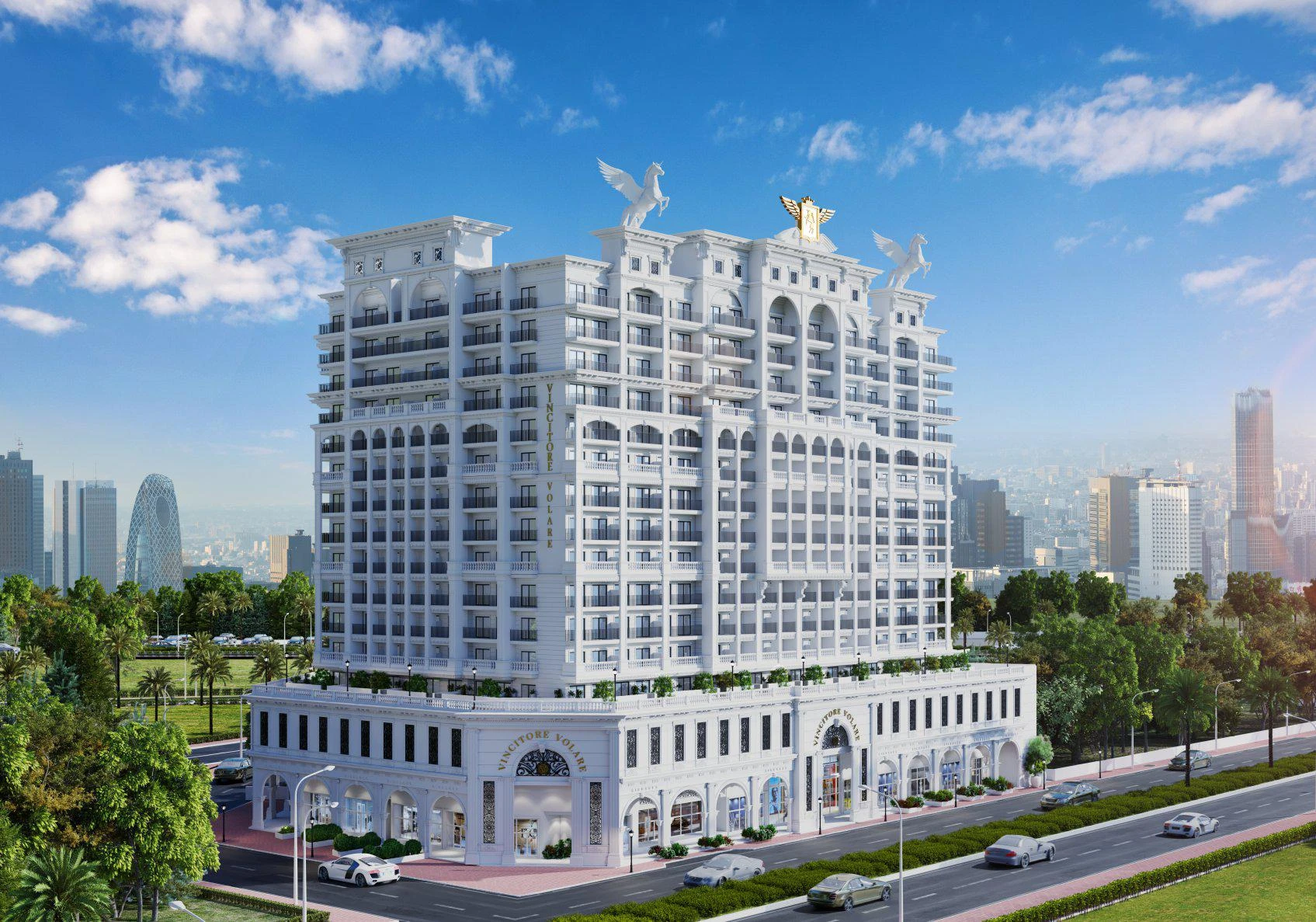 Элитная современная резиденция Volare с бассейнами, садами и конференц-залами рядом с Пальмой Джумейра, Arjan, Дубай, ОАЭ