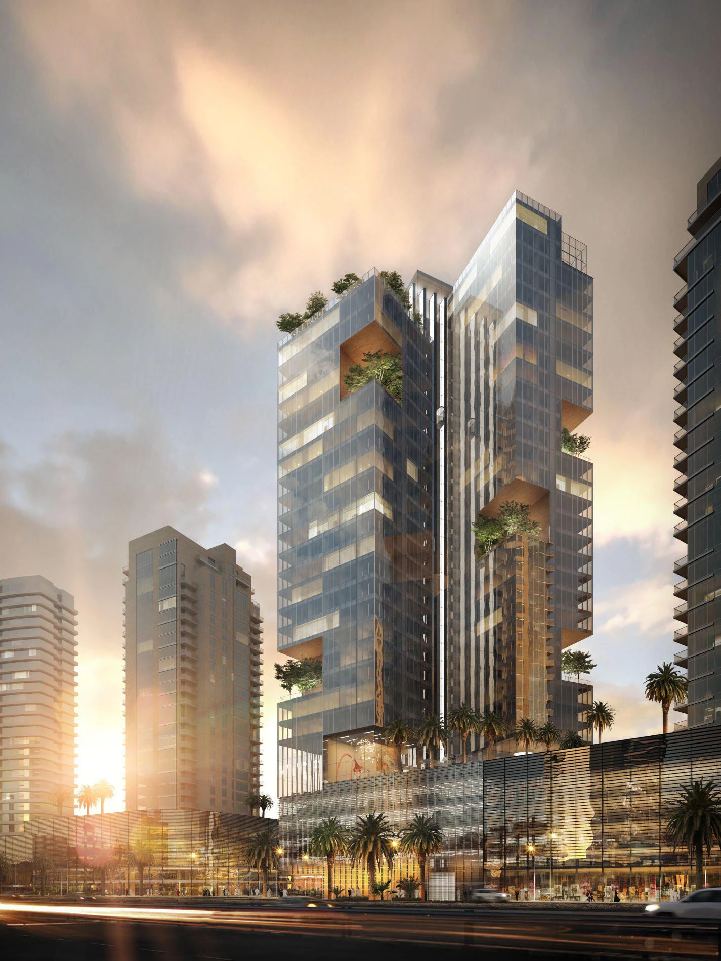 Гостиничные апартаменты в комплексе The One с ресторанами, бассейном и бизнес-центром, JVT, Дубай, ОАЭ