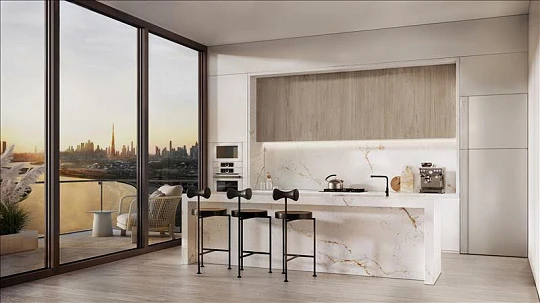 Новая резиденция Kempinski Residences The Creek с бассейном, спа-центром и панорамным видом, Dubai Healthcare City, Дубай, ОАЭ