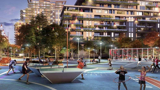 Апартаменты Central Park от Meraas с панорамным видом на зеленый парк, недалеко от пляжей и небоскреба Бурдж-Халифа, City Walk, Дубай, ОАЭ