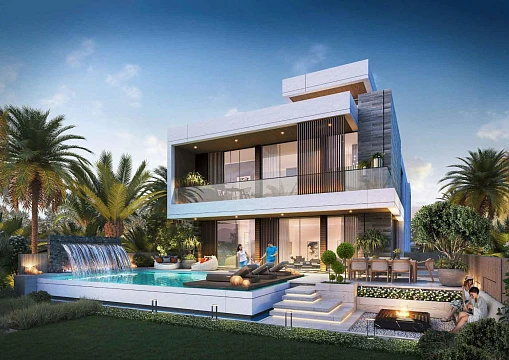 Новый элитный комплекс вилл Marocco Villas на берегу лагуны, DAMAC Lagoons, Дубай, ОАЭ