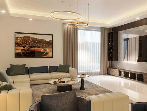 Апартаменты с видом на город, море и озёра, в комплексе Viewz с развитой инфраструктурой, JLT, Дубай, ОАЭ