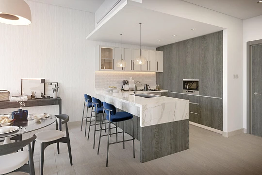 Современный жилой комплекс Belmont Residences в тихом и спокойном районе с парками и школами, JVT, Дубай, ОАЭ