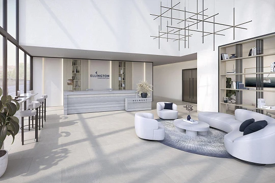 Современный жилой комплекс Belmont Residences в тихом и спокойном районе с парками и школами, JVT, Дубай, ОАЭ
