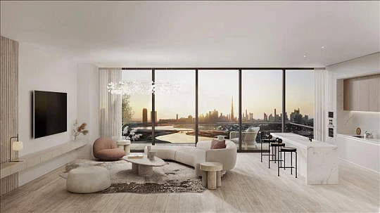 Новая резиденция Kempinski Residences The Creek с бассейном, спа-центром и панорамным видом, Dubai Healthcare City, Дубай, ОАЭ