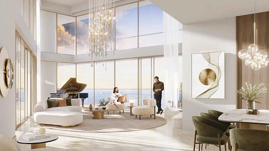 Новая высотная резиденция Mar Casa с пляжем, бассейнами и спа-центром, Maritime City, Дубай, ОАЭ