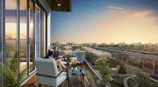 Жилой комплекс Pearl рядом с магазинами, гольф-клубом и станцией метро, Jebel Ali Village, Дубай, ОАЭ