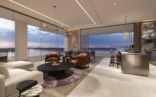 Элитные виллы и пентхаусы в новой резиденции Six Senses от Select Group с ресторанами и прямым выходом на пляж, Palm Jumeirah, Дубай, ОАЭ