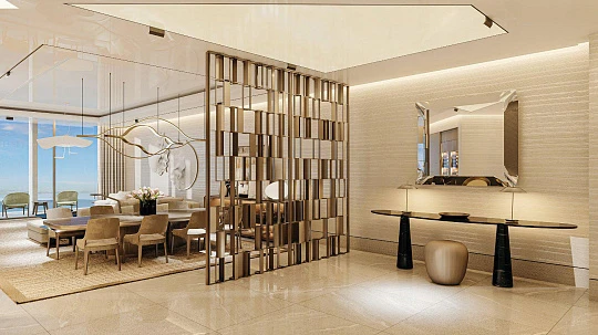 Элитная резиденция Ritz Carlton Residences от Mag Lifestyle с садами и причалом недалеко от Бурдж Халифа, Dubai Creek, Дубай, ОАЭ