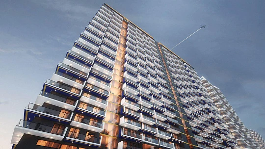 Современная резиденция Corner с бассейнами и спа-зоной рядом с Дубай Марина, JVC, Дубай, ОАЭ