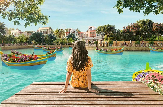 Новый комплекс таунхаусов Lagoons Malta в элитном районе DAMAC Lagoons, Дубай, ОАЭ