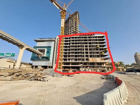 Высотная резиденция Palm Beach Tower от Nakheel, с прямым выходом на пляж рядом с Дубай Марина и Бурдж Халифа, Palm Jumeirah, Дубай, ОАЭ