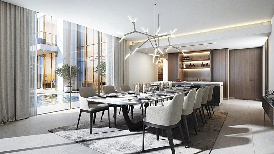 Закрытый комплекс вилл Hartland II Villas с международной школой и зелеными зонами, Nad Al Sheba 1, Дубай, ОАЭ