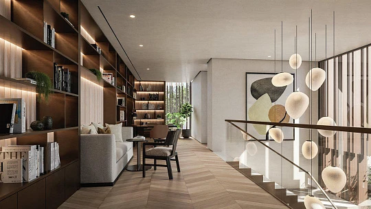 Новый комплекс вилл Ayla (Serenity Mansions) с собственным пляжем, Tilal Al Ghaf, Дубай, ОАЭ