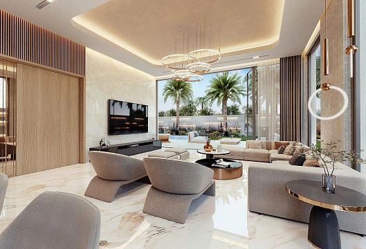Новый комплекс вилл South Bay с лагунами, пляжами и торговым центром, Dubai South, ОАЭ