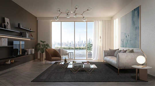 Жилой комплекс Riviera I с видом на набережную в районе MBR City, ОАЭ