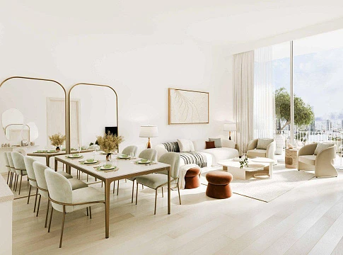 Новая резиденция Luma Park Views с бассейнами, зонами отдыха и коворкингом, JVC, Дубай, ОАЭ